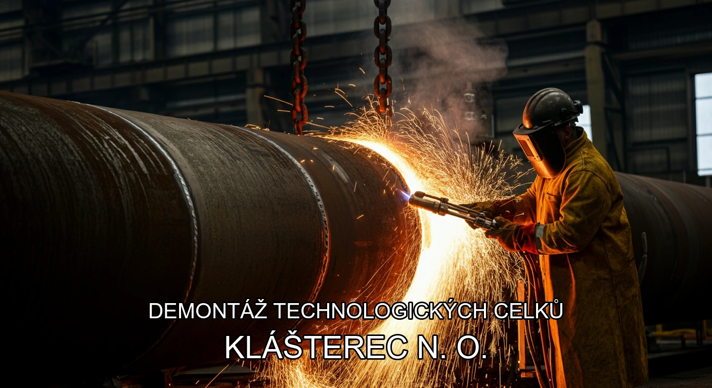 Demontaz technologickych celku Klasterec nad Ohri